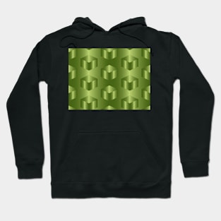 Green cubes Hoodie